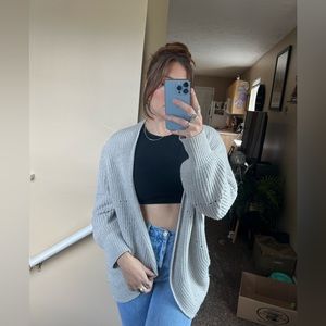 Grey Cardigan